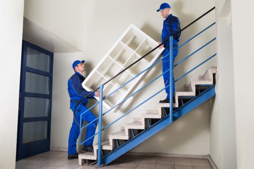 Professional removal team supporting a Pimlico home move