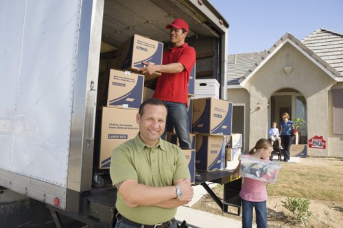 Careful packing and loading service for a Pimlico flat move